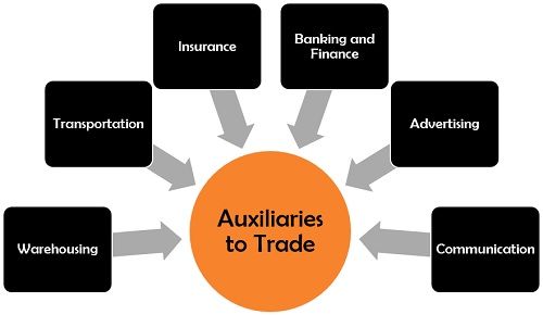 Auxiliaries to Trade