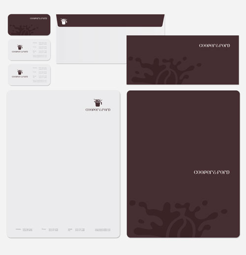 Cooper-Ford Letterhead Examples and Samples: 77 Letterhead Designs
