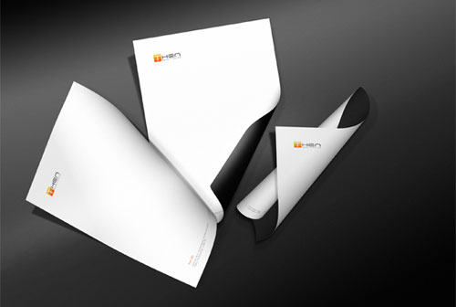 Then-Corporate-Brand-Identity Letterhead Examples and Samples: 77 Letterhead Designs