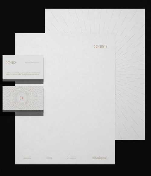 Xnilo-Design-Studio-Visual-Id Letterhead Examples and Samples: 77 Letterhead Designs