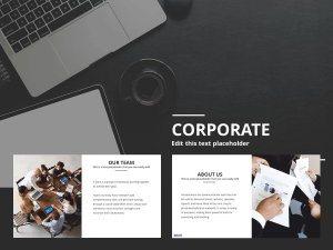 Corporate PowerPoint template